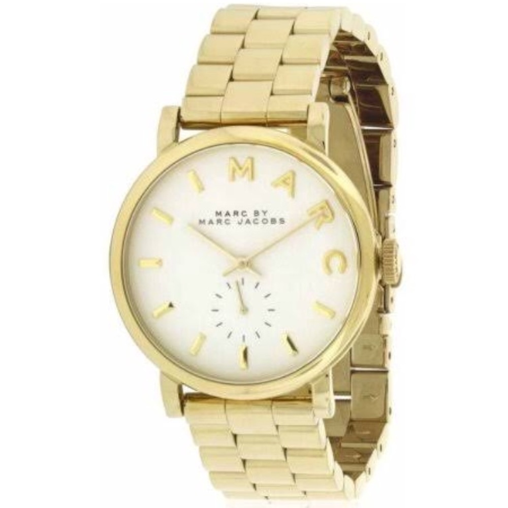 Gold Marc Jacobs watch